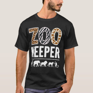 Zookeeper Zoo Animals Zoo Keeper Zoos T-Shirt