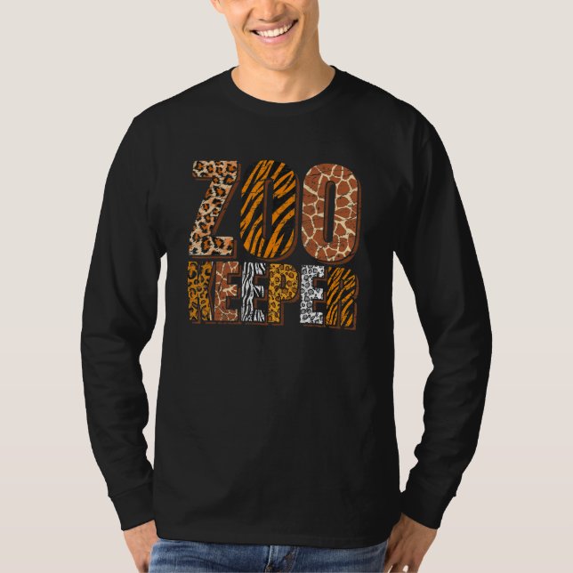 Zookeeper Zoo Keeper Zoologist_1 T-Shirt (Front)