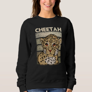 Zookeeping Wildlife Animal Zookeeper Cheetah  2 Sweatshirt