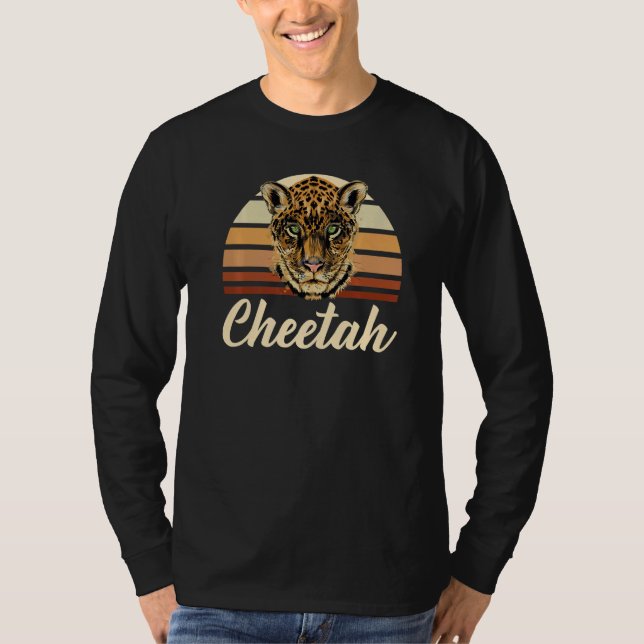 Zookeeping Wildlife Animal Zookeeper Cheetah  3 T-Shirt (Front)