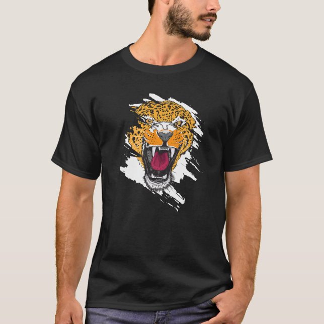 Zookeeping Wildlife Animal Zookeeper Cheetah   T-Shirt (Front)