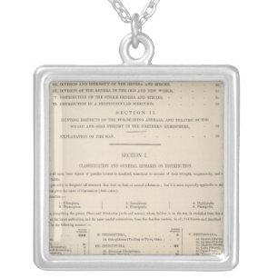 Zoological Geography Carnivora Silver Plated Necklace