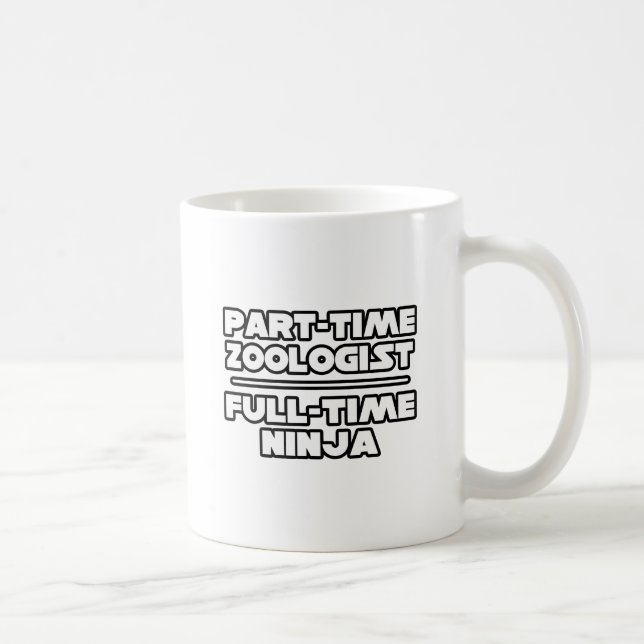 Zoologist / Ninja Coffee Mug (Right)