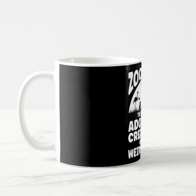 Zoologist Zookeeg Zoo Wildlife Nature Zoology Coffee Mug (Left)