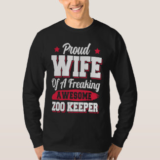 Zoologist Zookeeper Zoo Keeper Wife T-Shirt