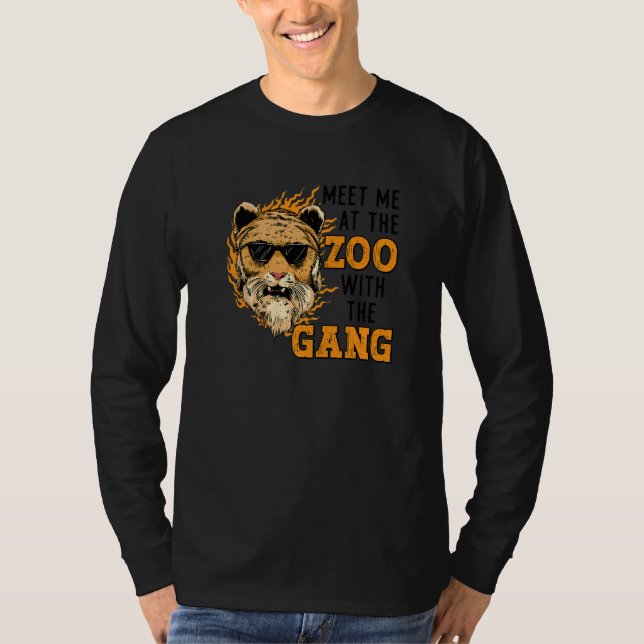 Zoologist Zookeeping Wildlife Zoology Zoo Employee T-Shirt (Front)