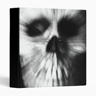 Zoom Effect Skull 1" Photo Album Binder