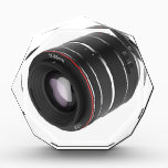 Zoom lens acrylic award<br><div class="desc">Zoom lens isolated on white background</div>