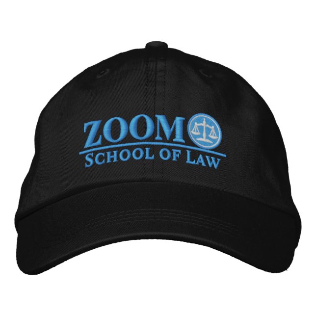 Zoom School of Law Baseball Cap (Front)