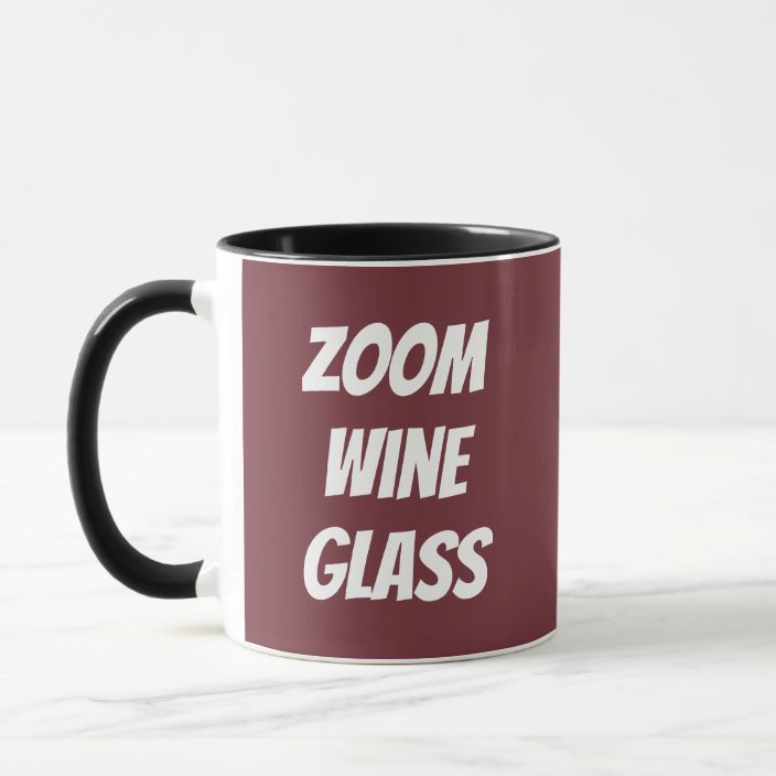 wine glass mug
