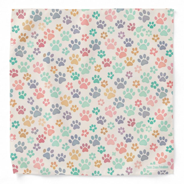 Zoom Zoom Pets Bandana (Front)