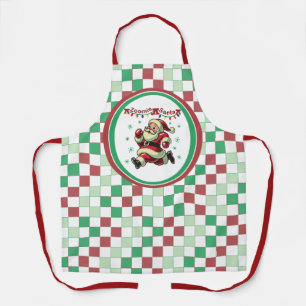 Zoomie Santa Christmas Apron