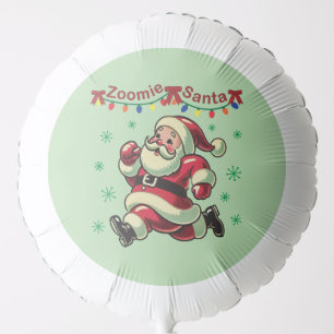Zoomie Santa Christmas Balloon