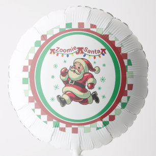 Zoomie Santa Christmas Balloon