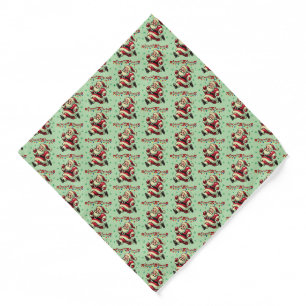 Zoomie Santa Christmas Bandana