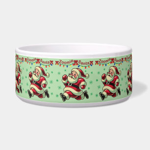 Zoomie Santa Christmas Bowl
