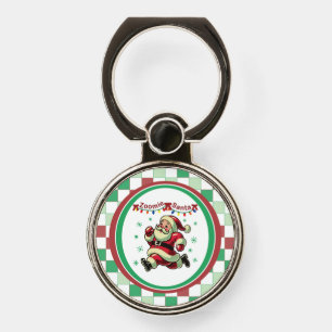 Zoomie Santa Christmas Phone Ring Stand