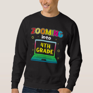 Zooming Into 4th Grade Sweatshirt