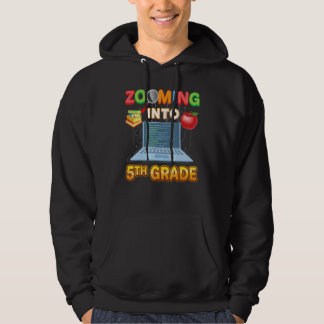 Zooming Into 5th Grade Fifth Virtual Student Learn Hoodie