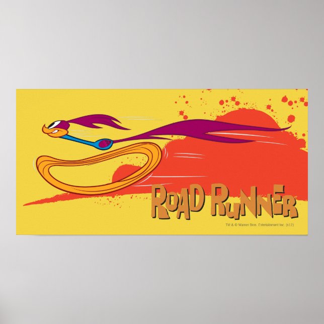 Zooming ROAD RUNNER™ Poster (Front)