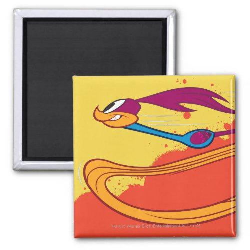 Zooming Roadrunner Magnet