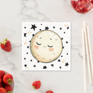 Zooming to the Moon Napkins