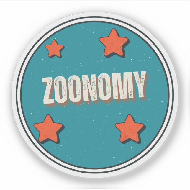 Zoonomy Sticker (Front)