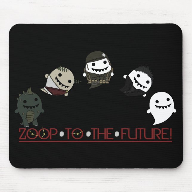 Zoop To The Future! Timeline MOUSEPAD (Front)