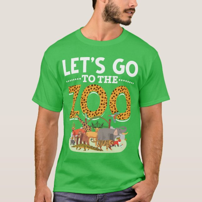 Zoorip Safari Family Animal Lover funny T-Shirt (Front)