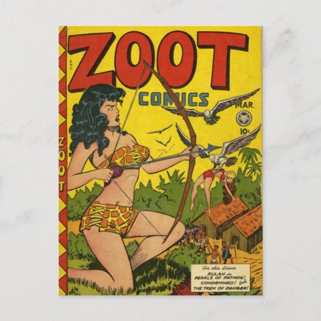 Zoot comics postcard (Front)