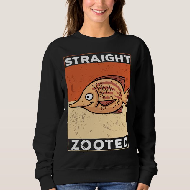 Zooted Absolutely Torqued Fish Sweatshirt (Front)