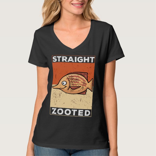 Zooted Absolutely Torqued Fish T-Shirt (Front)