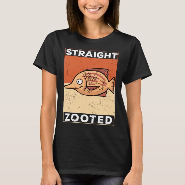 Zooted Absolutely Torqued Fish T-Shirt (Front)