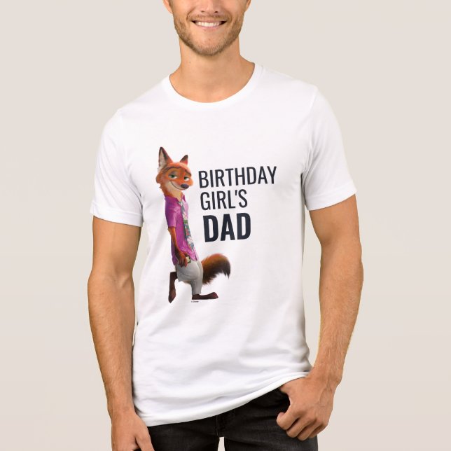 Zootopia 2 Birthday Party Tri-Blend Shirt (Front)