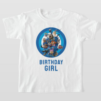 Zootopia 2 Character Birthday Party T-Shirt