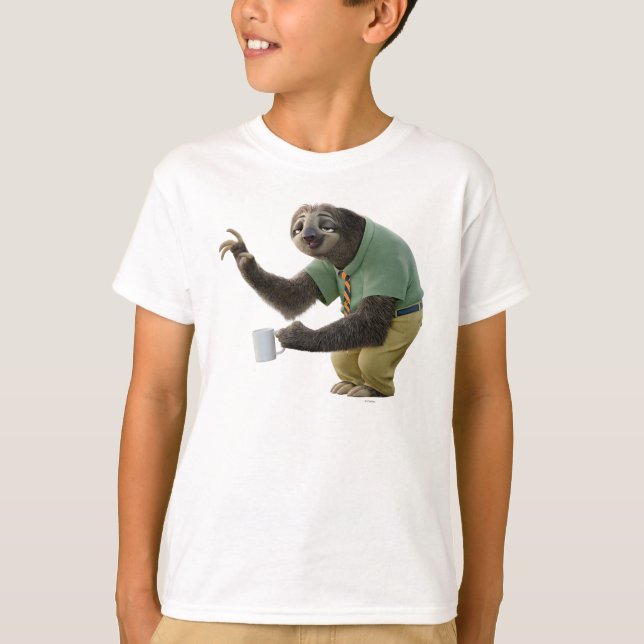 Zootopia | A Working Sloth T-Shirt (Front)