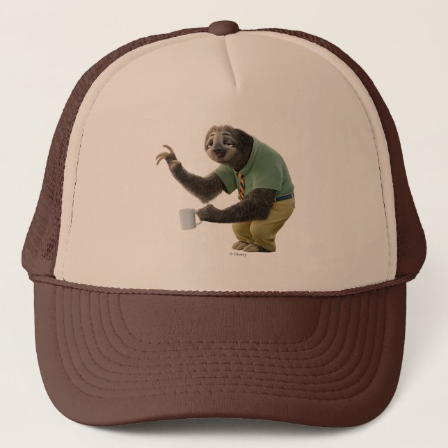 Zootopia | A Working Sloth Trucker Hat (Front)