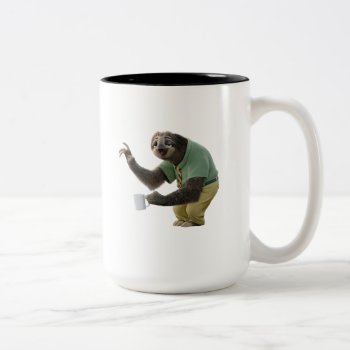 Zootopia | A Working Sloth Two-tone Coffee Mug by Zootopia at Zazzle