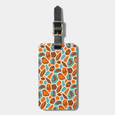 Zootopia | Animal Print Pattern Luggage Tag