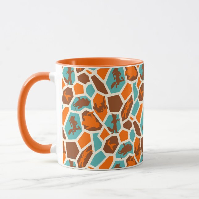 Zootopia | Animal Print Pattern Mug (Left)