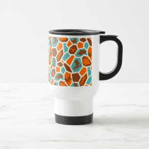 Zootopia Animal Print Pattern Travel Mug
