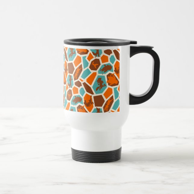 Zootopia | Animal Print Pattern Travel Mug (Right)