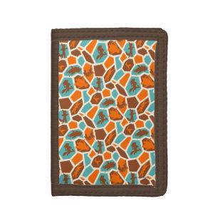 Zootopia Animal Print Pattern Trifold Wallet