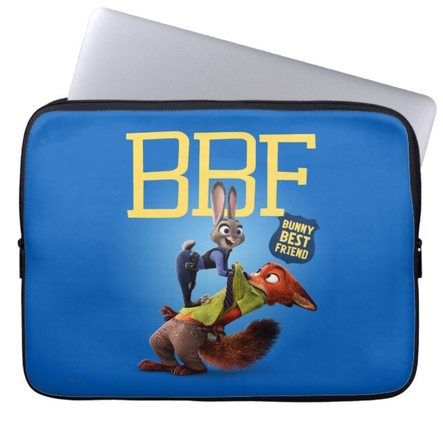 Zootopia | Bunny Best Friend Laptop Sleeve (Front)