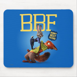 Zootopia Bunny Best Friend Mouse Pad