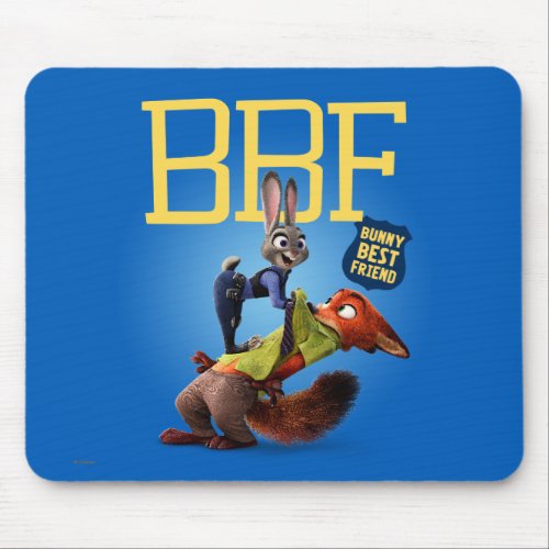 Zootopia  Bunny Best Friend Mouse Pad