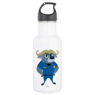 Zootopia Chief Bogo Stainless Steel Water Bottle