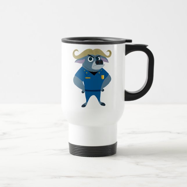 Zootopia | Chief Bogo Travel Mug (Right)