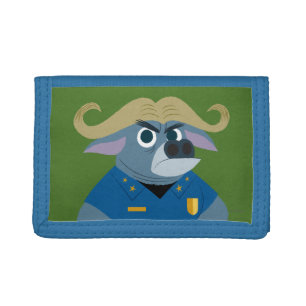 Zootopia Chief Bogo Trifold Wallet