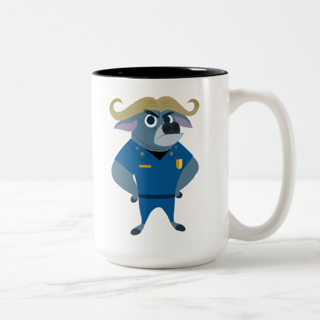 Zootopia | Chief Bogo Two-Tone Coffee Mug (Right)
